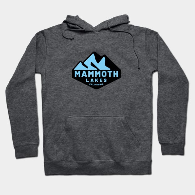 Mammoth Lakes California Hoodie by TravelBadge